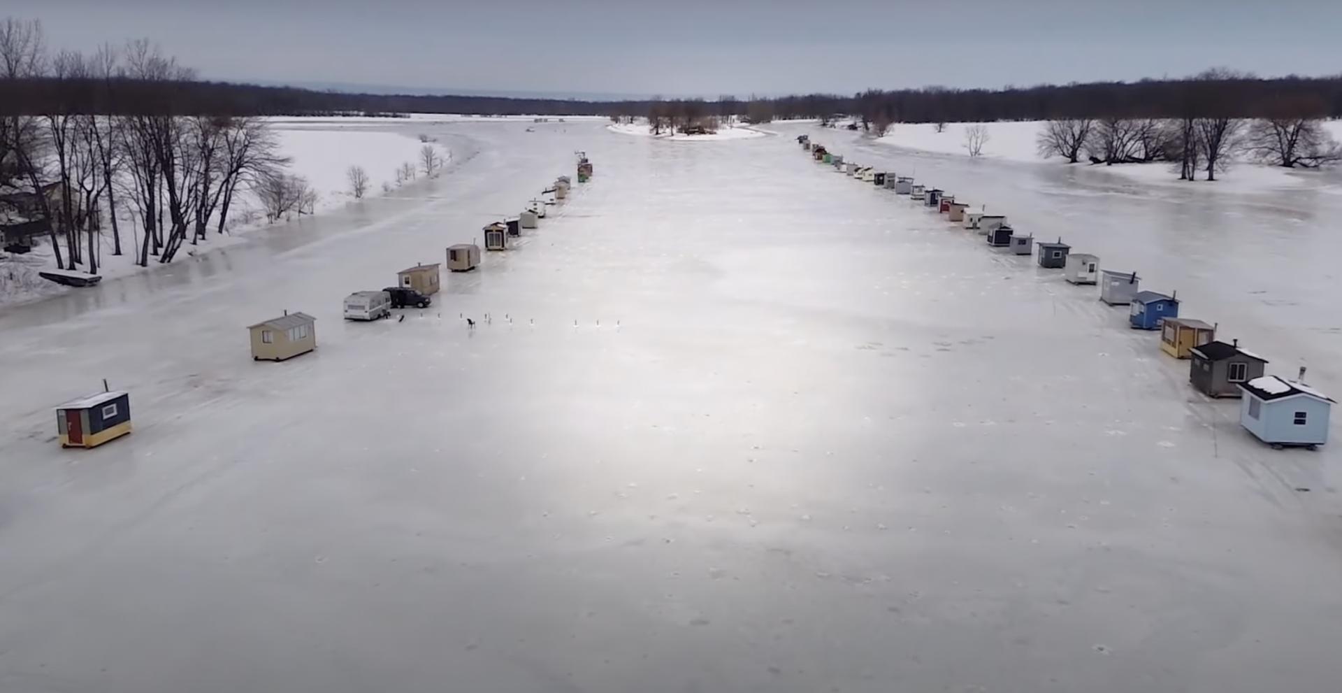 La pêche blanche en images