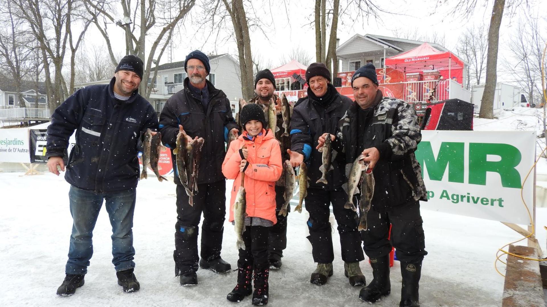 Pêche au doré en hiver